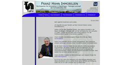 Desktop Screenshot of immobilien-hahn.com